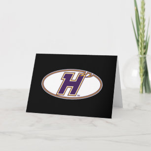 Cartão Logotipo Atlético Hunter College Hawks