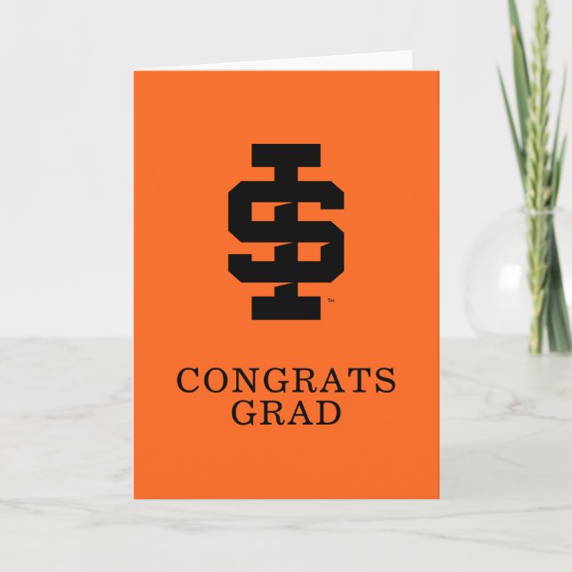 Cartão Logotipo Bold Bengals da Universidade Estadual de  (Frente)