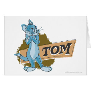 Cartão Logotipo da atitude de Tom
