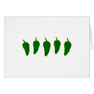 Cartão Logotipo das pimentas do Jalapeno (Jalapeño)