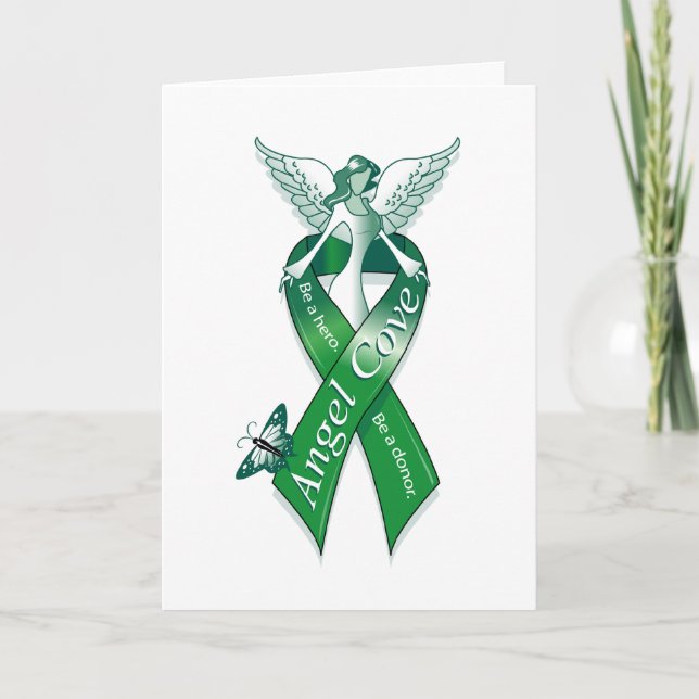 Cartão Logotipo de Anjo (Frente)