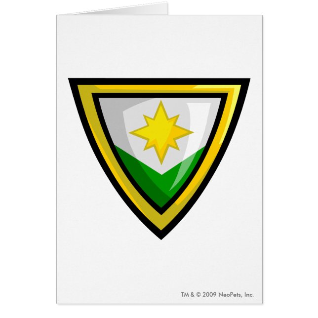 Cartão Logotipo de Brightvale da equipe (Frente)