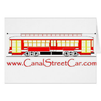 Cartão Logotipo de CanalStreetCar (dot com)