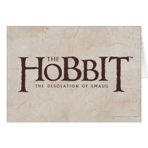 Cartão Logotipo de Hobbit - obscuridade