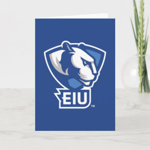 Cartão Logotipo de Panthers da Universidade Oriental de I