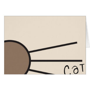 Cartão Logotipo de sussurros CM