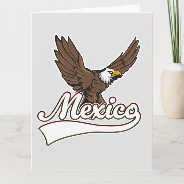 Cartão logotipo de viagem México (Frente)