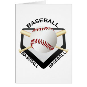 CARTÃO LOGOTIPO DO BASEBOL