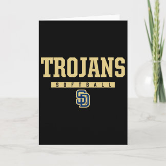 Cartão Logotipo dos Soddy-daisy Trojans Softll Hs 