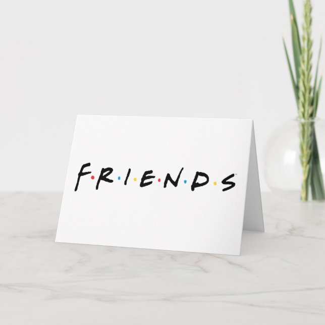 Cartão Logotipo FRIENDS™ (Frente)