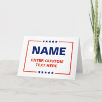 Logotipo político personalizado (Design de trunfo)