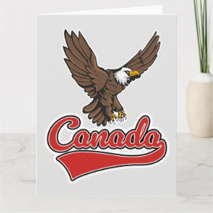 Cartão logotipo Viagem Canadá