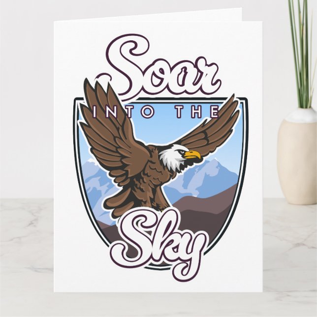 Cartão logotipo Voar para o Céu (Frente)