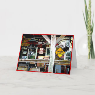 Cartão Loja de antiguidades