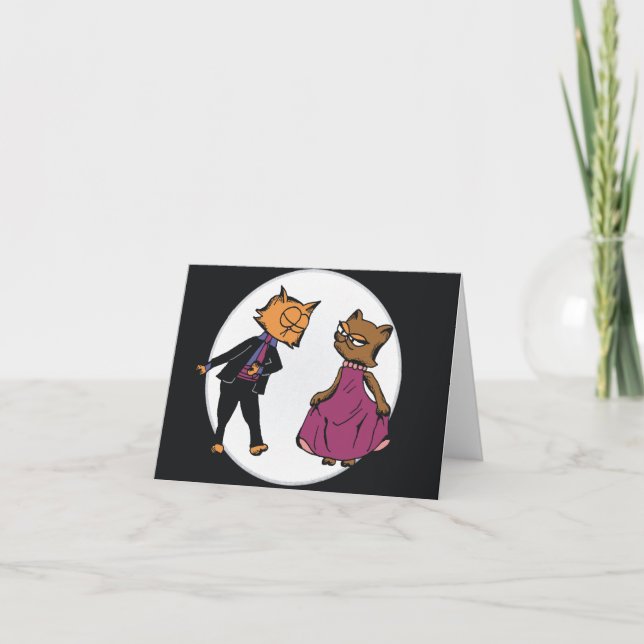 Cartão Loki e Mayday Moon Dance (Frente)