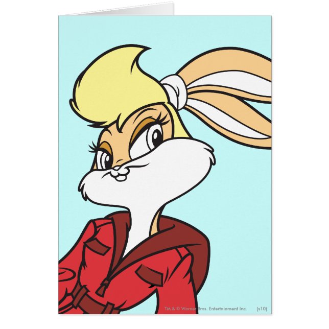 Cartão Lola Bunny Super Bonito (Frente)