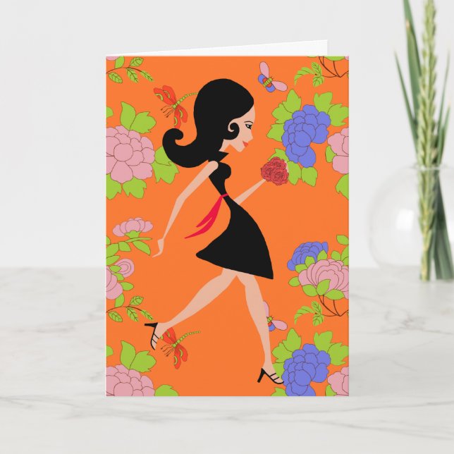 Cartão Lola o Shopaholic (Frente)