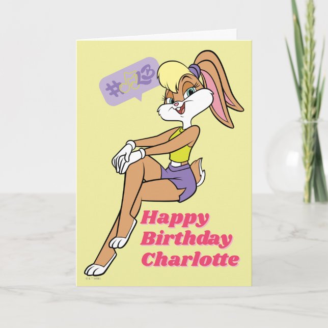 Cartão Lola Sitting (Frente)