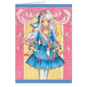 Cartão Lolita Rococo