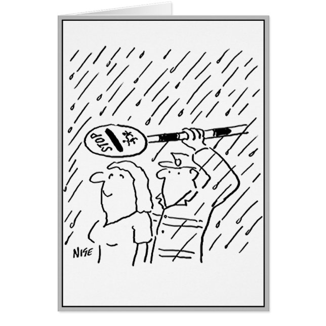 Cartão Lollipop Man é Chivalrous (Frente)