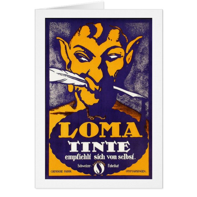 Cartão Loma - 1930 (Frente)