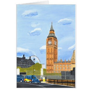 Cartão London Big Ben
