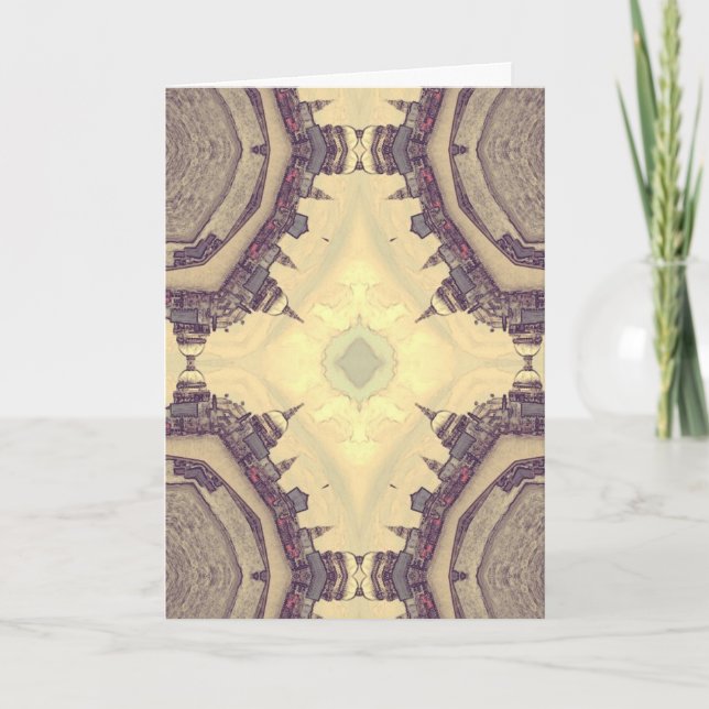 Cartão Londres abstrata (Frente)