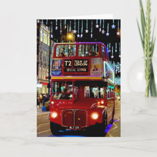 Cartão Londres icônico - Natal 