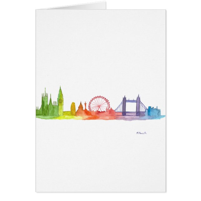 Cartão Londres Inglaterra (Frente)