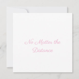 Cartão Long Distance Valentine's Day Card