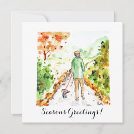 Cartão Longa Caminhada para Casa