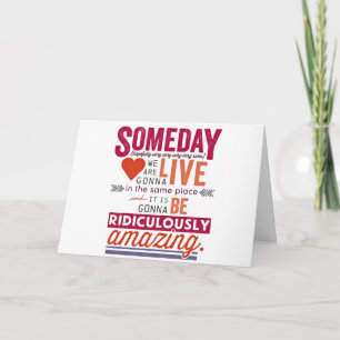 CARTÃO ** LONGA DISTÂNCIA** DESEJOS DE ANIVERSÁRIO PARA V