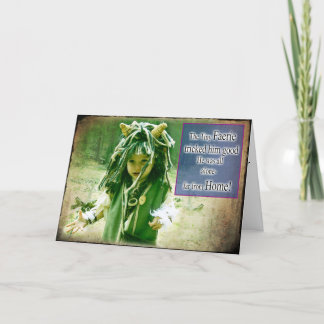 Cartão Longe do troll Home