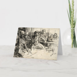 Cartão Longshoremen - Assobiador - 1859