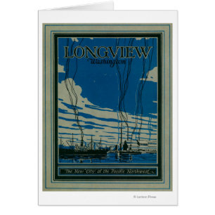 Cartão Longview, poster da propaganda de Washington