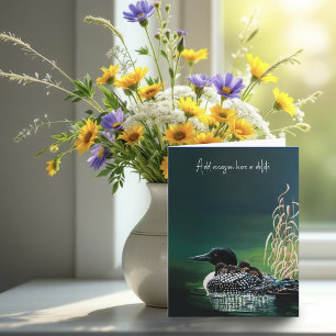 Cartão Loon Family Outing