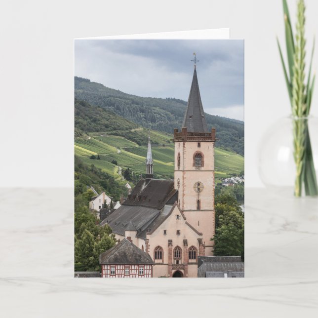 Cartão Lorch am Rhein, Alemanha (Frente)