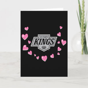 Cartão Los Angeles Kings Dia dos Namorados Nhl Licenciado