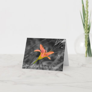 Cartão Losing Your Mother Sympathy Note Card