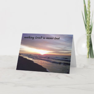 CARTÃO LOSS OF YOUR MOTHER