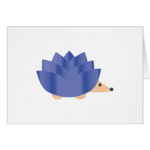 Cartão Lotus Flower Hedgehog