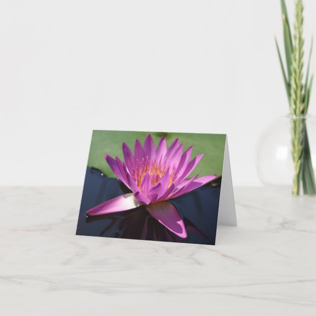 Cartão Lotus Notecard (Frente)