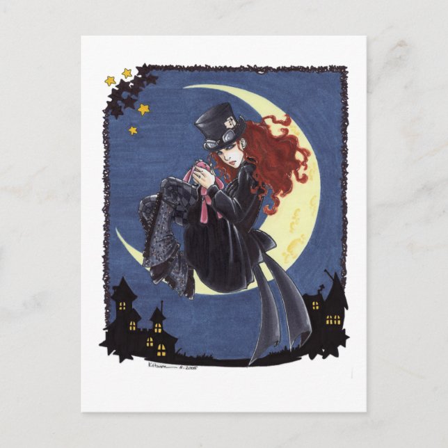 Cartão louco do Hatter (Frente)