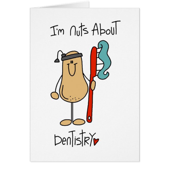 Cartão Loucos sobre a odontologia (Frente)