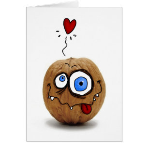 Cartão "loucos sobre você "