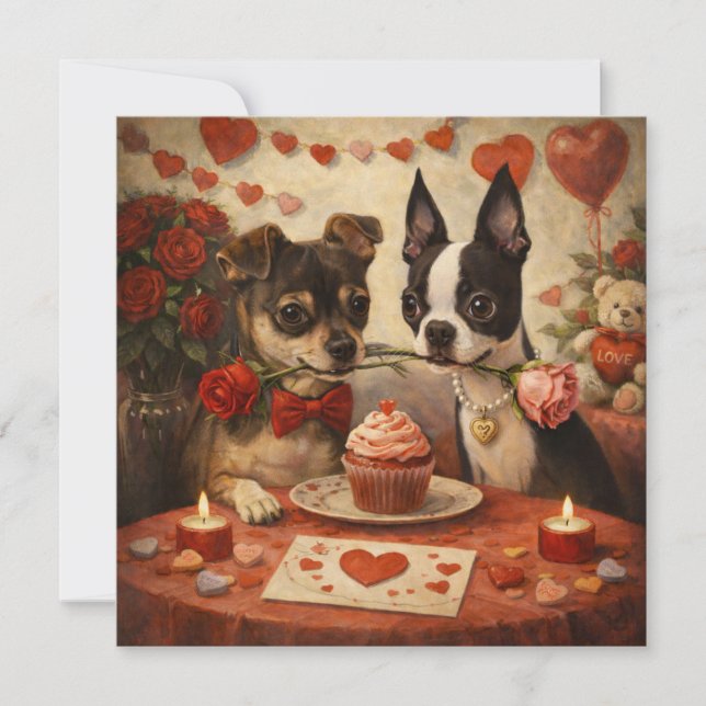 Cartão Louie & Luna Wish You a Happy Valentine's Day 4 (Frente)