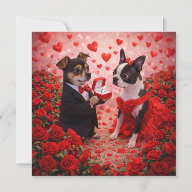 Cartão Louie & Luna Wish You a Very Special Day 3 (Frente)