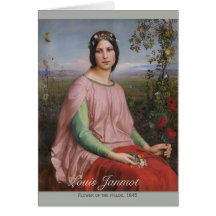 Louis Janmot Flower dos campos CC0916 Art cards