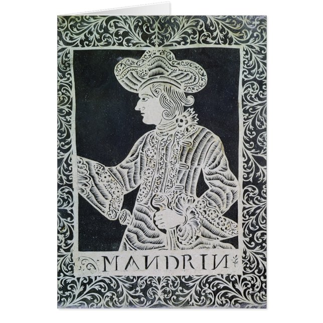 Cartão Louis Mandrin (Frente)