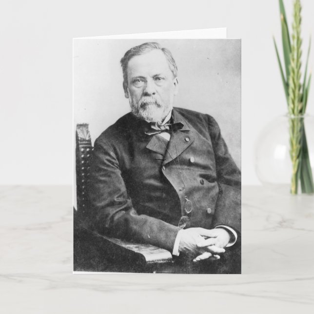 Cartão Louis Pasteur (Frente)